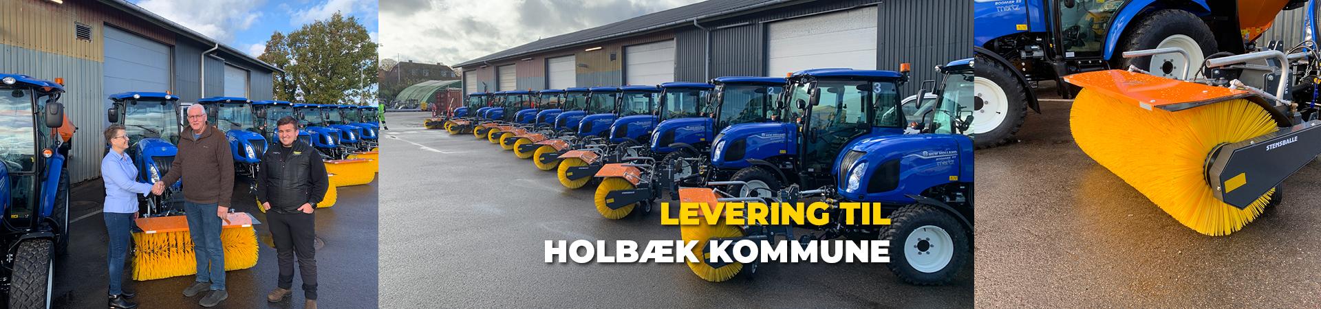 Levering til Holbæk Kommume