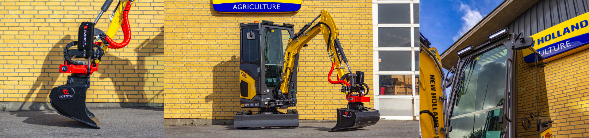 New Holland minigraver E19D